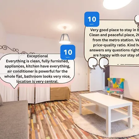 Apartamento Stylish Near National Arena With High-speed Wifi Bucarest